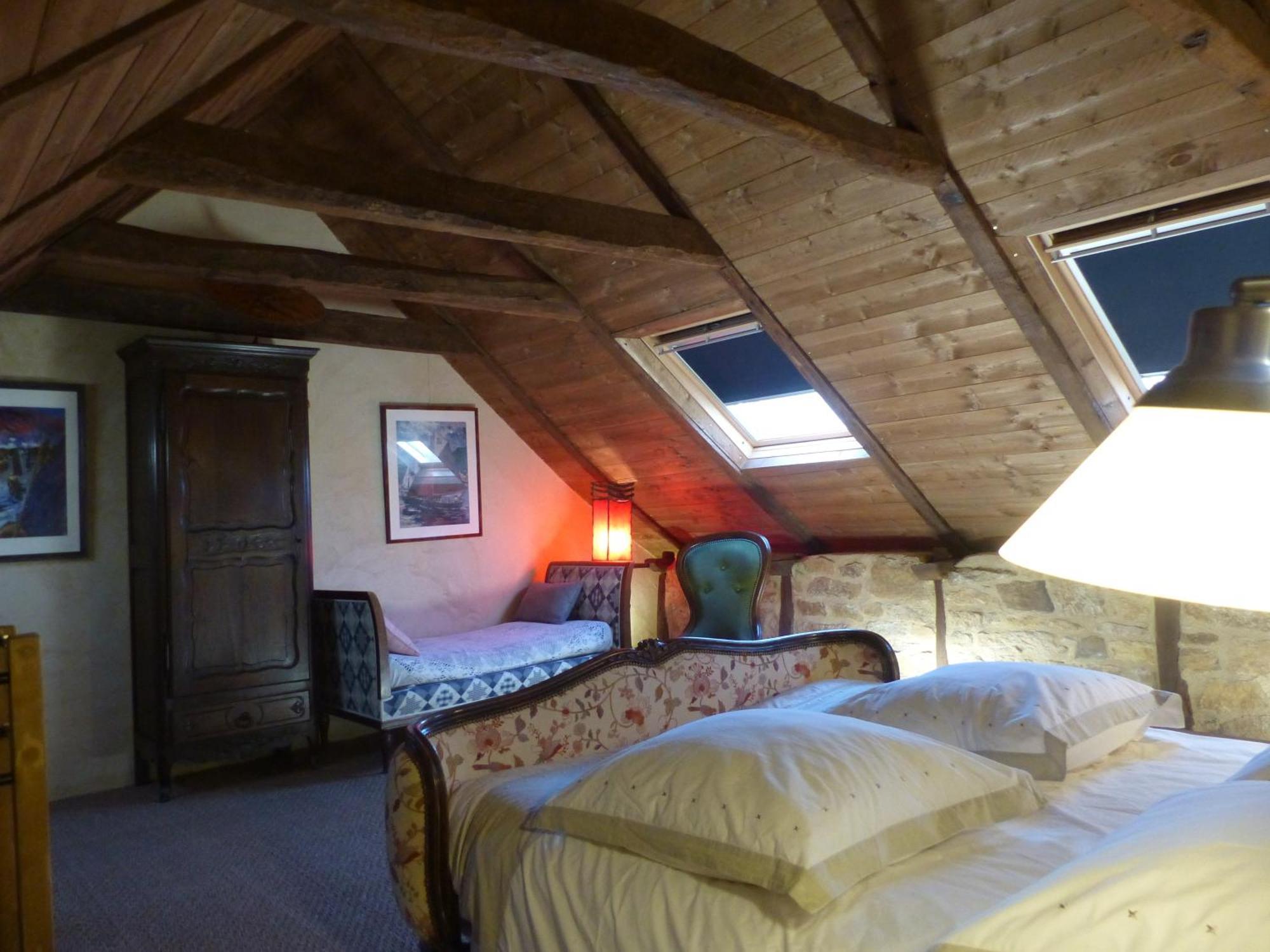 La Ferme De Kerhors Hotel Tréméoc Quarto foto